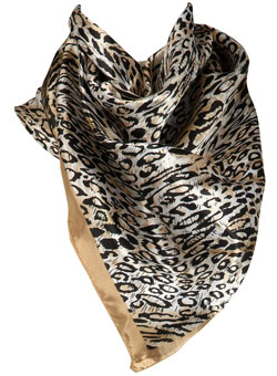 Dorothy Perkins Neutral animal polysatin scarf