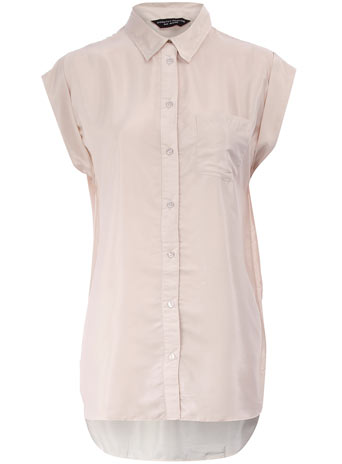 Oyster long-line pocket blouse DP05327281
