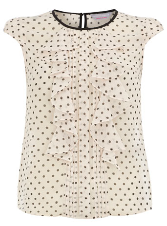 Dorothy Perkins Petite spot blouse DP79118310