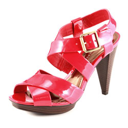 Dorothy Perkins Pink crossover platform shoes