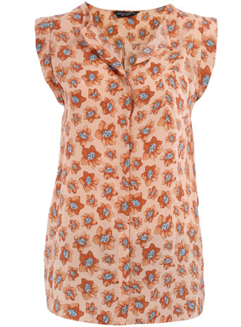 Dorothy Perkins Pink multi floral blouse DP05239810