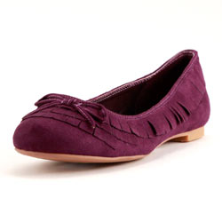 Dorothy Perkins Purple fringe pumps