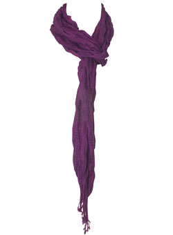 Dorothy Perkins Purple open weave scarf
