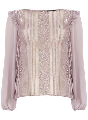 Dorothy Perkins Quail lace and sequin blouse DP05331800