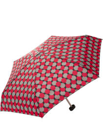 Red/grey spot umbrella
