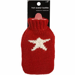 Dorothy Perkins Red large star hot water bottle