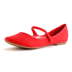 Dorothy Perkins Red Mary Jane pumps