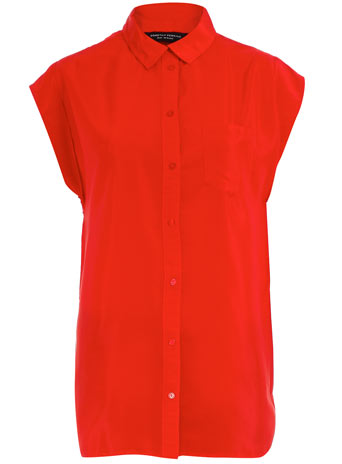 Dorothy Perkins Red short sleeve blouse DP05237012