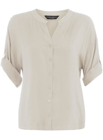 Dorothy Perkins Stone square sleeve blouse DP05202682