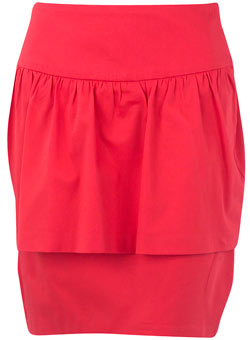 Dorothy Perkins Tall coral lantern 2in1 skirt