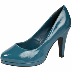Dorothy Perkins Teal platform shoes