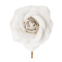 White rose clip
