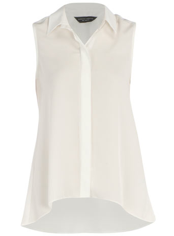 Dorothy Perkins White sleeveless blouse DP05224382