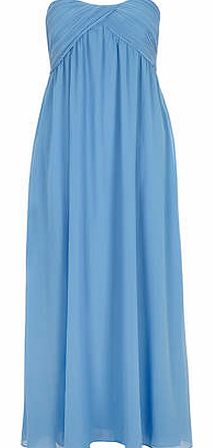 Womens Alice & You Cornflower Blue Ruched Maxi