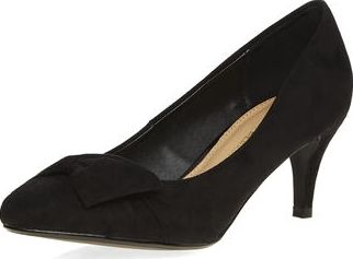 Dorothy Perkins, 1134[^]262015000714868 Womens Black Chile Court Shoes- Black DP22406601