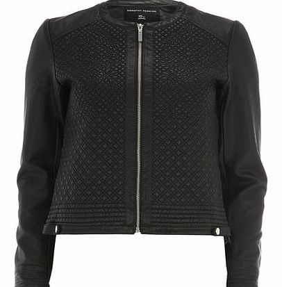 Dorothy Perkins Womens Black Embroidered Jacket- Black DP92268101