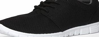 Dorothy Perkins Womens Black running trainers- Black DP19937310