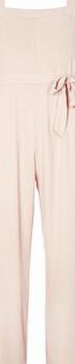 Dorothy Perkins Womens Blush sqaure neck jumpsuit- Pink DP07278023