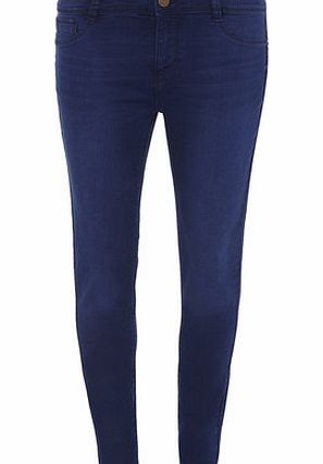 Dorothy Perkins Womens Bright Blue ``Frankie`` Jeggings- Blue