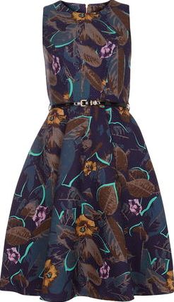 Dorothy Perkins, 1134[^]262015000706921 Womens Closet Multi Big Floral Full Dress- Multi