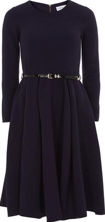 Dorothy Perkins, 1134[^]262015000706906 Womens Closet Purple Long Sleeve Midi Dress-
