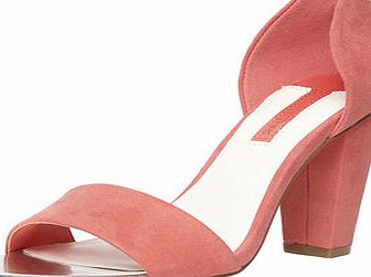 Dorothy Perkins Womens Coral 2-part mid height court- Coral
