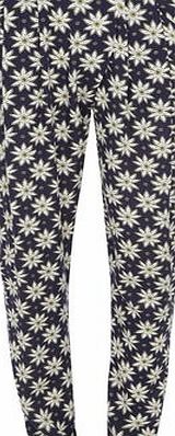 Dorothy Perkins Womens Daisy Wrap Front Joggers- Blue DP14600550
