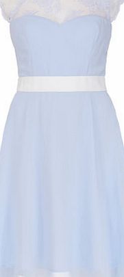 Dorothy Perkins Womens Elise Ryan Lace Sweetheart Skater Dress-