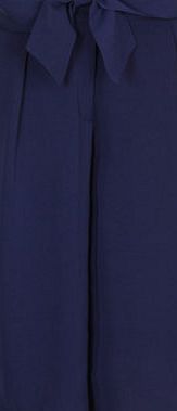 Dorothy Perkins Womens Girls On Film Navy Bow Front Culottes-
