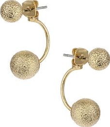 Dorothy Perkins, 1134[^]262015000709263 Womens Gold Ball Front and Back- Gold DP49816196