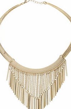 Dorothy Perkins Womens Gold Cascade Necklace- Gold DP49815966