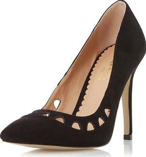 Dorothy Perkins, 1134[^]262015000707588 Womens Head Over Heels Aroura Court Shoes- Black