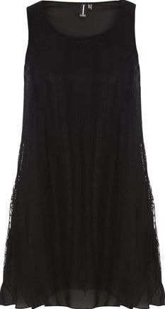 Dorothy Perkins, 1134[^]262015000706889 Womens Izabel London Black Lace Vest Top- Black