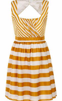 Womens Little Mistress Striped Fit And Flare