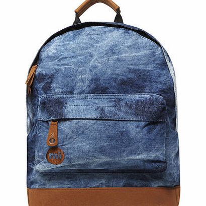Dorothy Perkins Womens Mipac denim mini backpack- Blue DP18402524