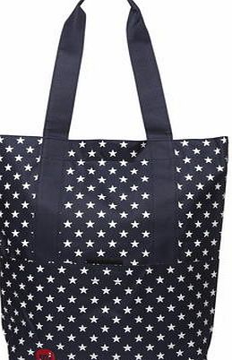 Dorothy Perkins Womens Mipac navy star tote bag- Blue DP18422623