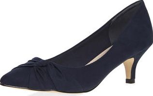Dorothy Perkins, 1134[^]262015000717919 Womens Navy Dhala swish court shoes- Navy