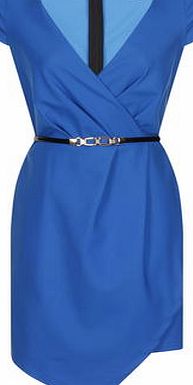 Dorothy Perkins Womens Paper Dolls CrossOver Asymmetrical Dress-