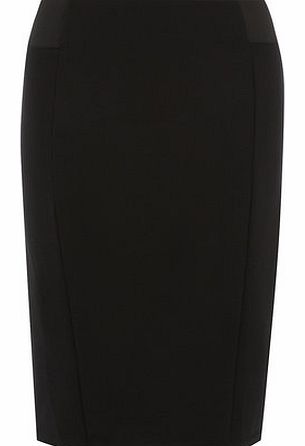 Dorothy Perkins Womens Petite black pencil skirt- Black DP79273310