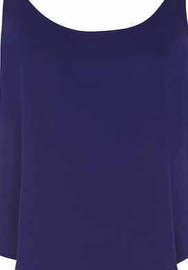 Dorothy Perkins Womens Petite plain viola cami top- Cobalt