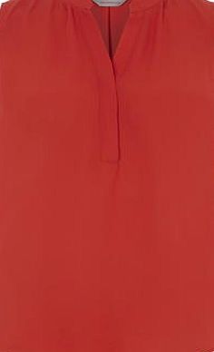 Dorothy Perkins Womens Petite red sleeveless shirt- Red DP79860512