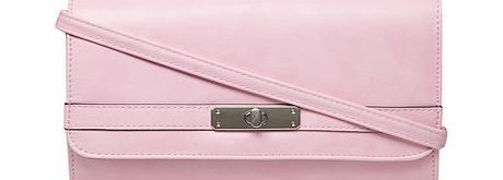 Dorothy Perkins Womens Pink belted crossbody bag- Pink DP18397514