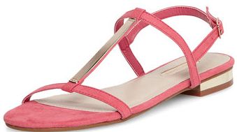 Womens Pink block heel sandals- Pink DP19853715