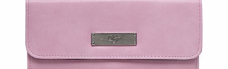 Dorothy Perkins Womens Pink large foldover purse- Pink DP18399414