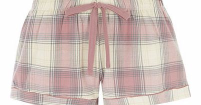 Womens Pink Mix and Match check pyjama bottoms-