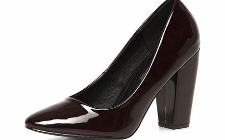 Dorothy Perkins Womens Port high block heels- Red DP22291132