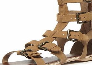 Dorothy Perkins Womens Ravel Suede Sandals- Brown DP23000650