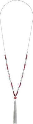 Dorothy Perkins, 1134[^]262015000709287 Womens Red Bead And Tassel Necklace- Red