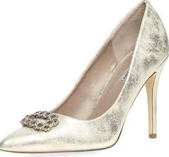 Dorothy Perkins, 1134[^]262015000714108 Womens Silver Wiley Court shoes- Silver