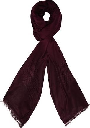 Dorothy Perkins, 1134[^]262015000713132 Womens Wine Weave Section Plain Scarf- Red